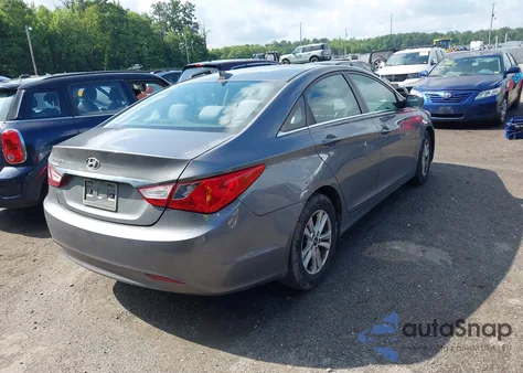 2013 Hyundai Sonata Gls from USA, damaged, VIN 5NPEB4AC9DH783487